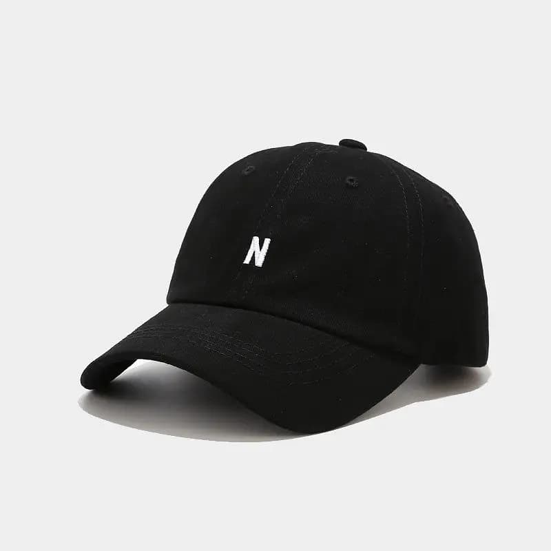 CasAdvantages-Casquette de baseball en coton brodé lettre N, chapeaux Snapback extérieurs réglables, hommes et femmes, 56, 2024