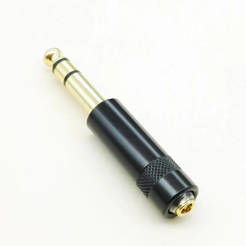 Adaptateur femelle de résistance à impédance, prise pour lecteur HiFi/écouteur, 6.35mm 6.5 à 3.5mm, 20/56ohm/75ohm/110ohm/150ohm/210ohm/309ohm