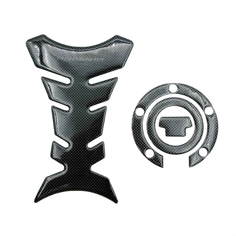 Autocollants de protection de réservoir de couvercle de bouchon de gaz de carburant de Fiber de carbone de moto pour Yamaha R1 R6 FZ6R FZ1S FAZER FZ6 FZ8 XJ6 Racing