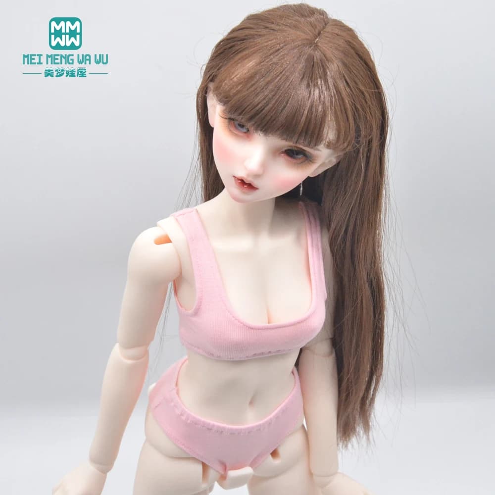 Vêtements pour poupées BJD, ensemble de sous-vêtements multicolores pour poupées articulées de 28 à 60 cm, 1/3, 1/4, 1/6 SD DD, accessoires pour poupées articulées