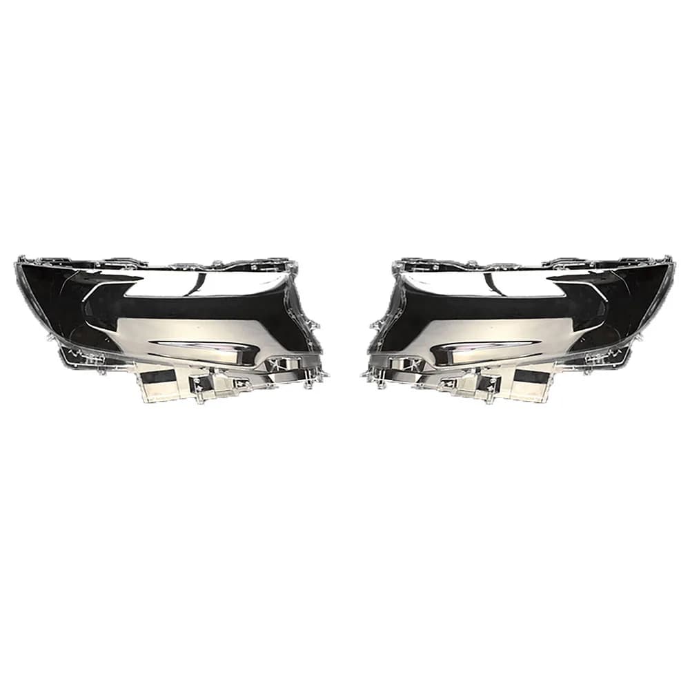 Lentille de phare de voiture pour Toyota Prado 2017 2018 2019, couvercle de phare de voiture de remplacement, coque avant transparente pour automobile