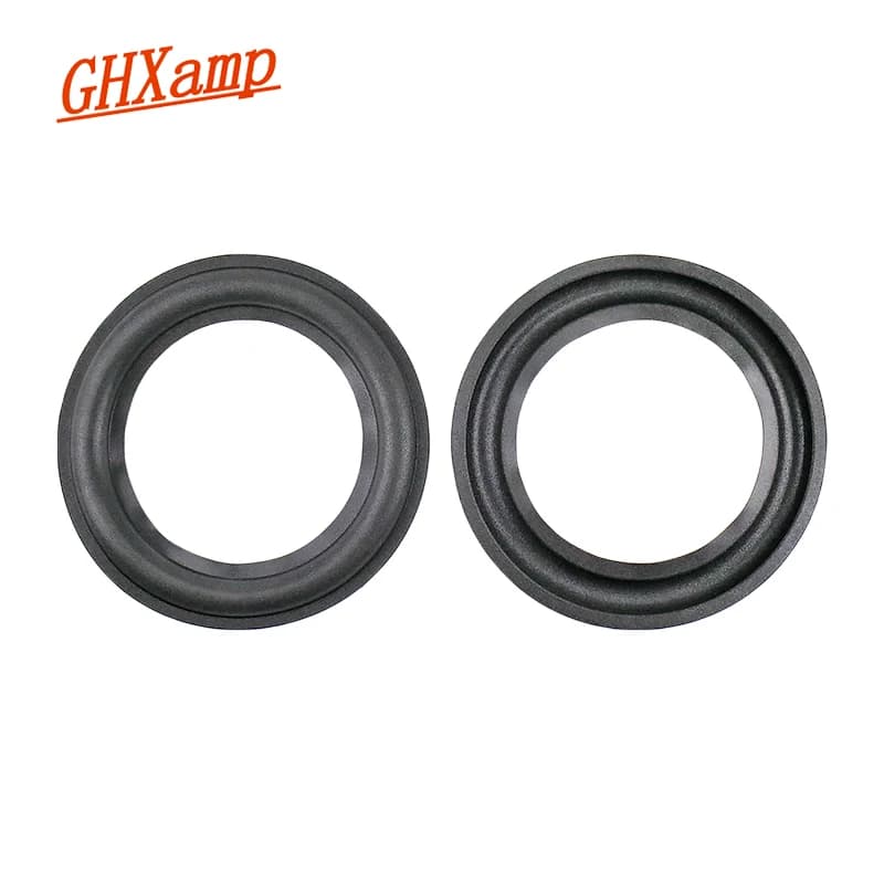 GHXMedals Haut-parleur avec bord en mousse, Woofer Surround, Suspension, Réparation latérale, Audio, Subwoofer, DIY pour Focal, 7 pouces, 170mm, 2 pièces