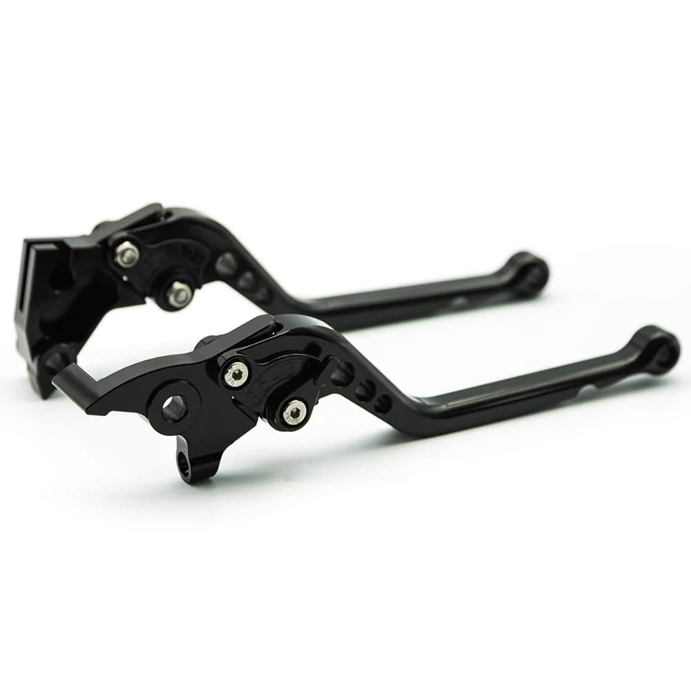 Levier de frein et d'embrayage réglable CNC pour moto, noir, adapté pour Royal Enfield 650 Interceptor Continental GT650 GT 650 535 GT535