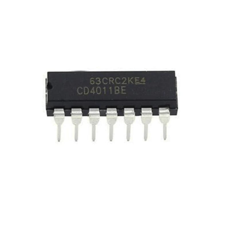 DIP-14 CD4011 CD4011B CD4011pun4011-Puce IC de Haute Qualité, 10 Pièces/Uno, Nouveau et Original