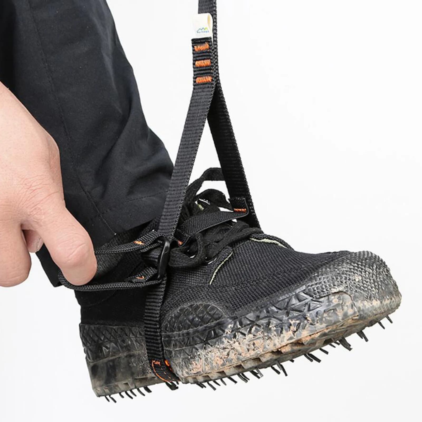 Sangle d'ascendeur de pied réglable, boucle d'escalade d'alpinisme sûre, équipement d'escalade, spéléologie de randonnée