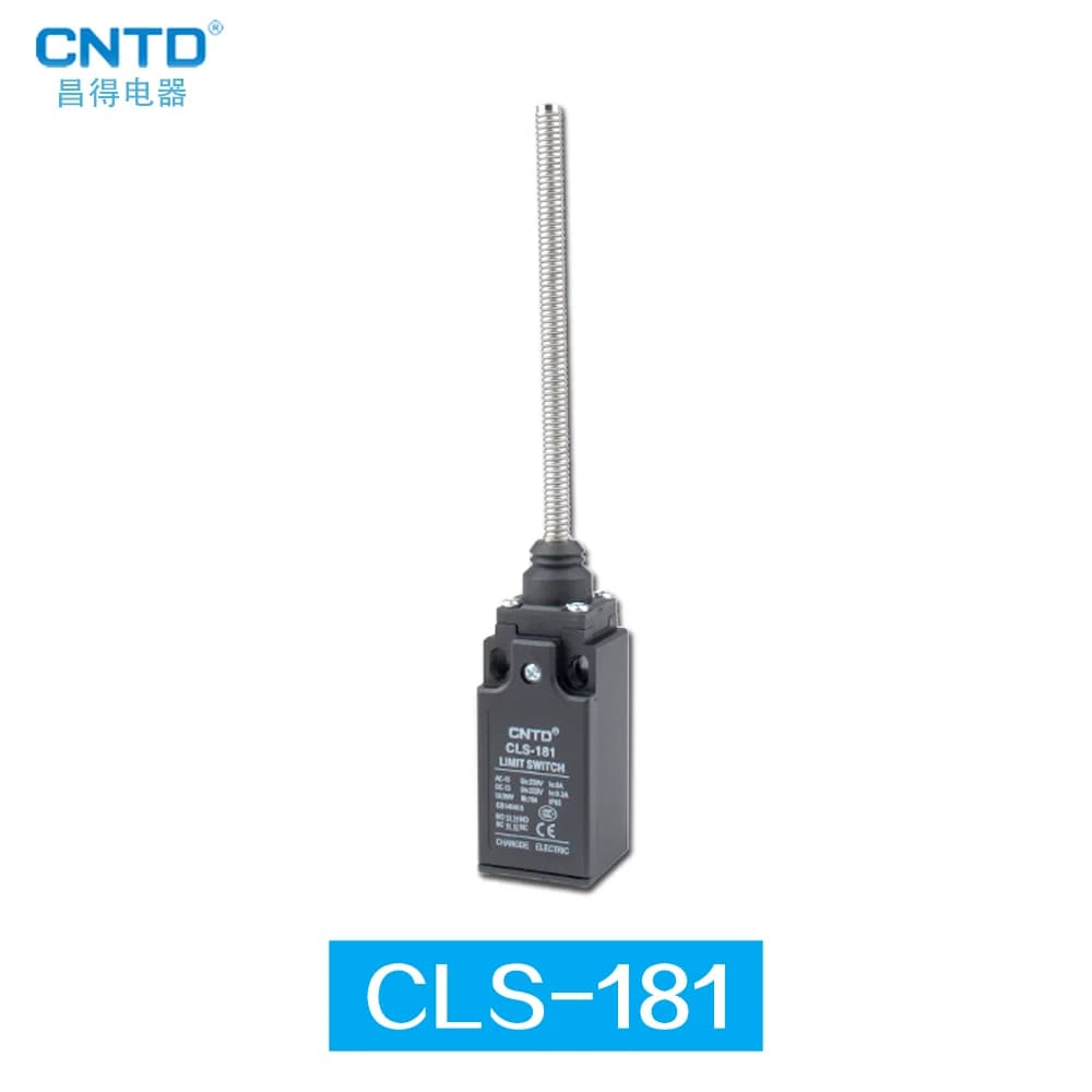 CNTD – interrupteur de limite de voyage, résistant à l'eau, à l'huile, tige à ressort en acier inoxydable, universel momentané 1NO1NC 10A 250V CLS-181 TZ-9267