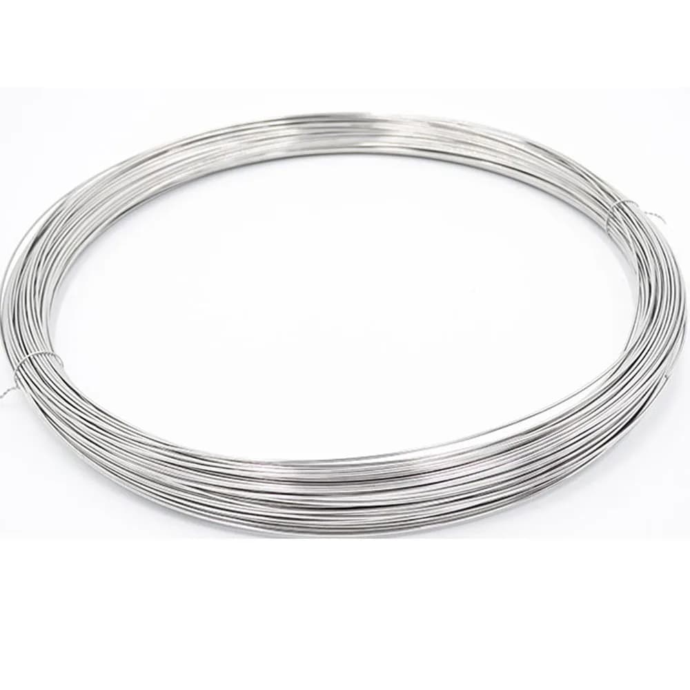 Fil dur à ressort en acier inoxydable, fil dur simple et lumineux, 0.2mm, 0.3mm, 0.4mm, 0.5mm, 0.6mm