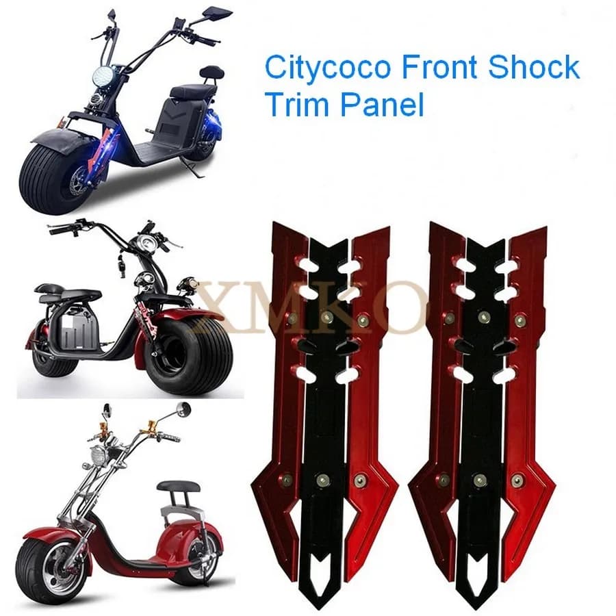 Citycoco-Protecteur de choc avant pour scooter électrique chinois Halei, panneau de garniture ABS, accessoires de modification