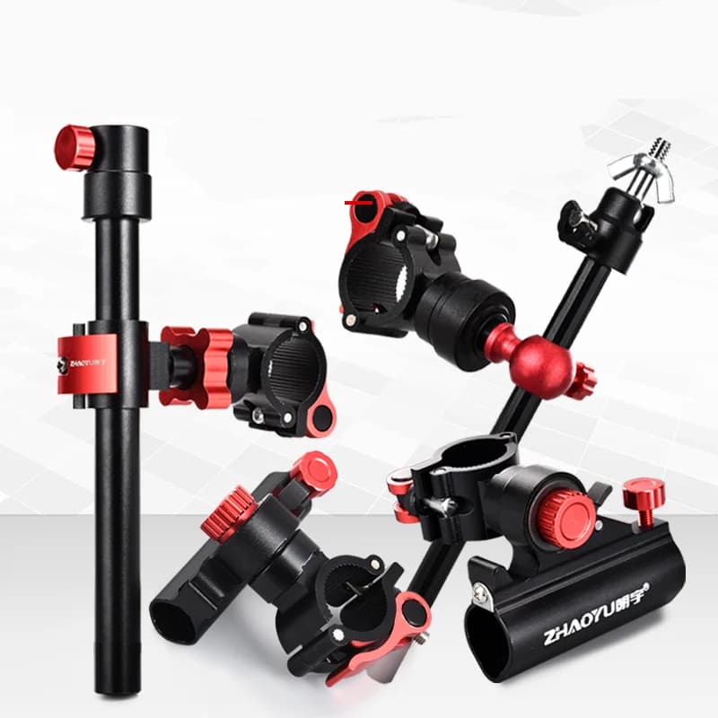 Chaise de pêche en alliage d'aluminium de magnésium, tourelle, leurre de poisson, support léger T1, adapté à la plupart des chaises de pêche, accessoires