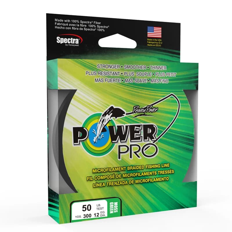 Ligne de pêche tressée 2019 POWER PRO-longueur: 225 m/300yds, diamètre: 0,23 mm-0,43 mm, taille: 20-80 lb, ligne de pêche tressée Super PE
