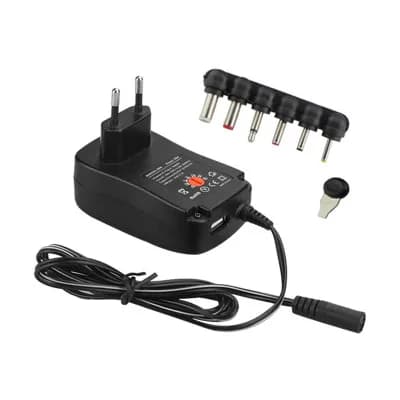 Adaptateur d'alimentation USB 3V 4.5V 5V 6V 7.5V 9V 12V, transformateur universel réglable 2A 30W 220V à 12V, alimentation 3- 12V Volt