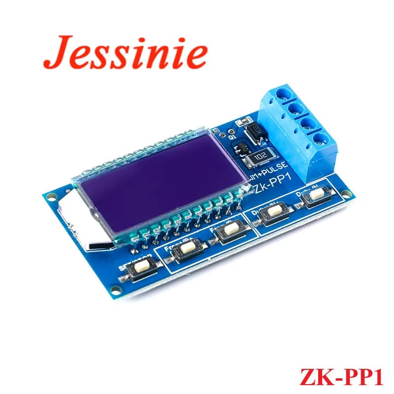 Générateur de Signal à onde carrée 1 canal 1Hz-150KHz, double Mode LCD PWM, fréquence d'impulsion, Cycle de service, Module réglable ZK-PP1
