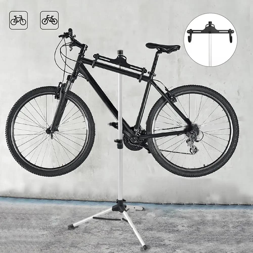 Support d'atelier de réparation de vélos, pliable, entretien, réglable, extensible, vélos de route et de montagne, recommandé, T1