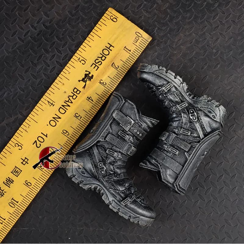 Bottes Solides pour Homme, Chaussures de Randonnée, Accessoire pour Figurine de Soldat de 12 Pouces, Beurre Corporel, Échelle 1/6