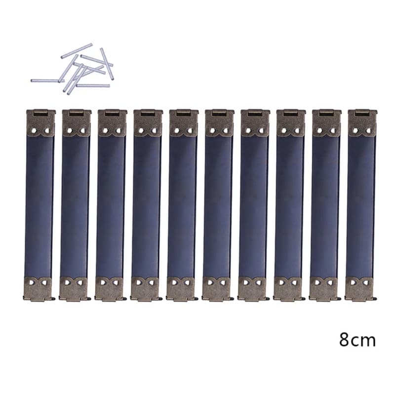 Fermoir en métal Vintage, 10 pièces, cadre flexible interne, serrure pour bricolage, artisanat, porte-monnaie, sac à main, charnières, couture, matériel de fabrication
