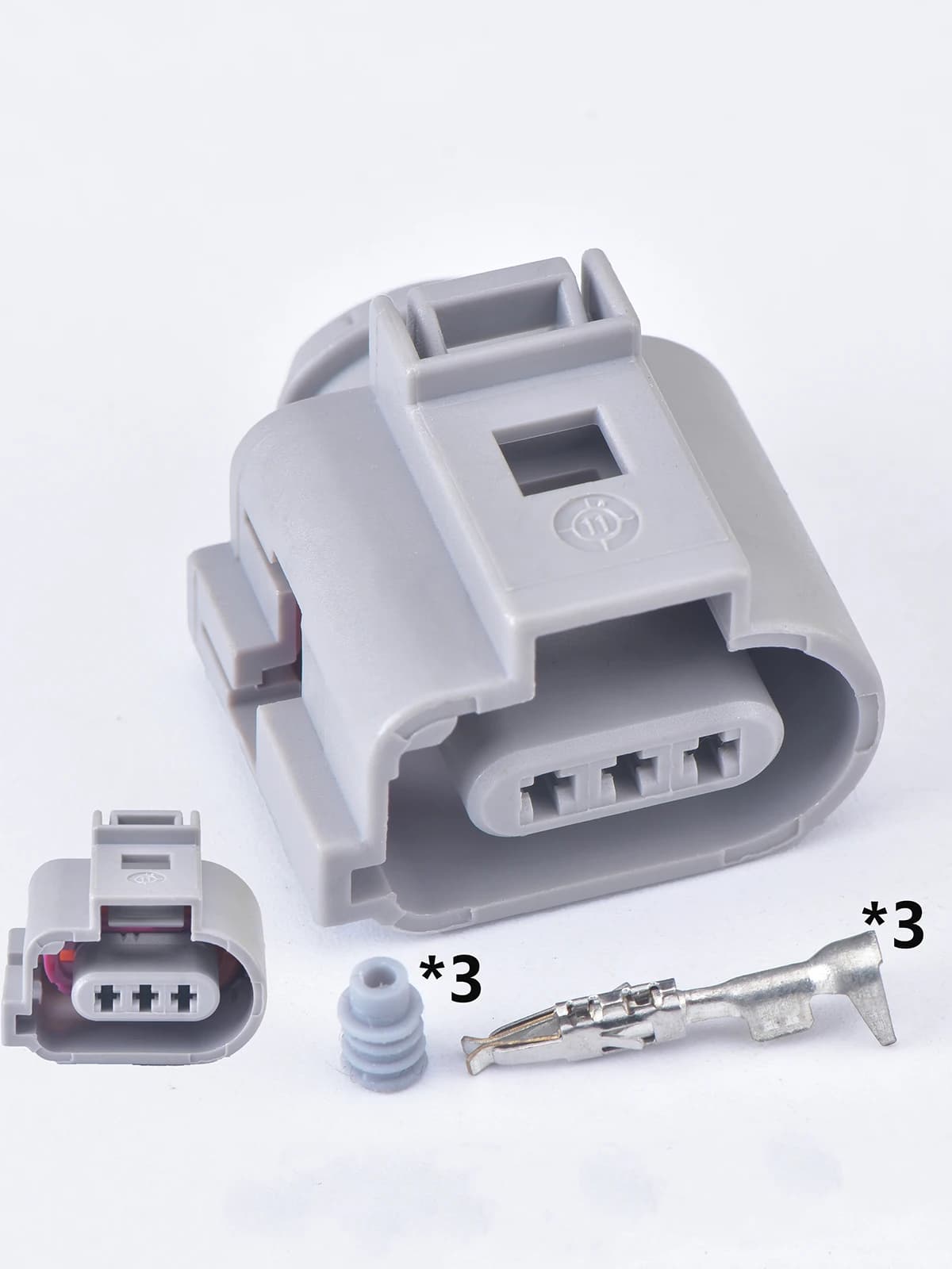 Connecteurs auto 3 broches, capteur de détection de bouchon de soupape, capteur de position d'arbre à cames, capteur de pompe à huile haute pression, faisceau de câbles, prise 3B0973703 G 3B0 973 703G