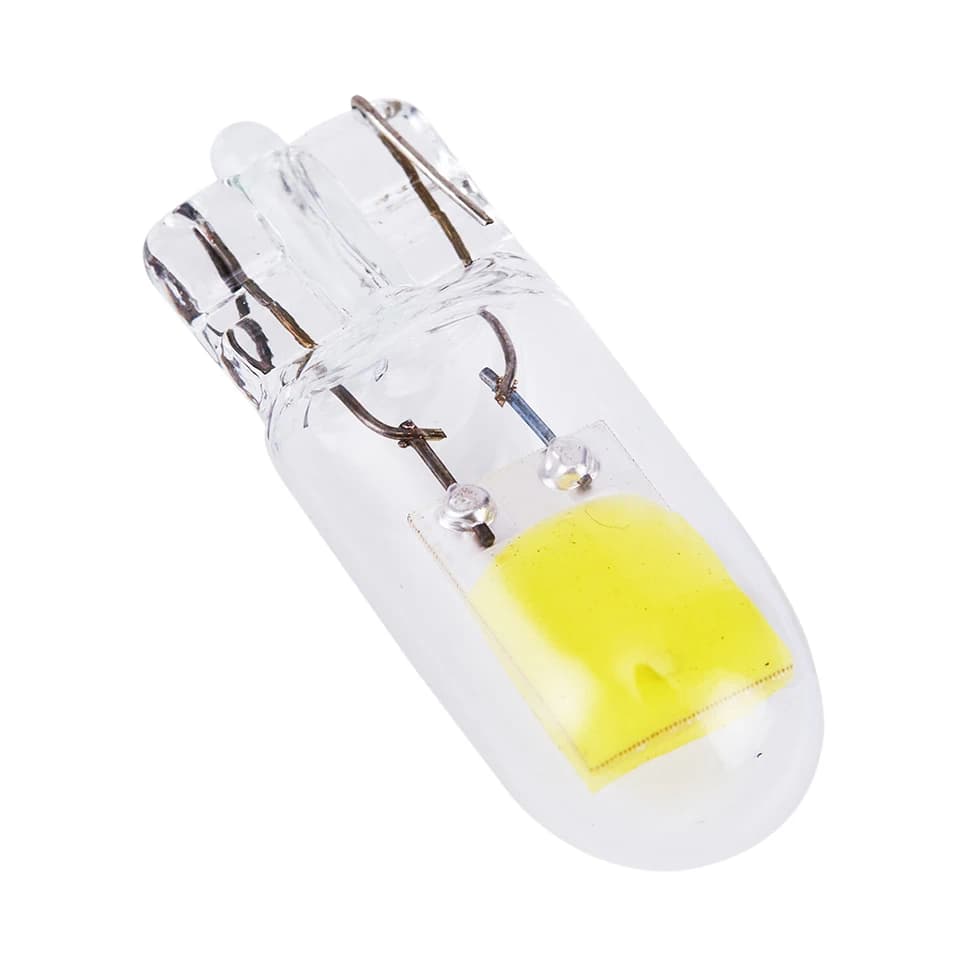 Lampe de lecture en forme de dôme avec saphir T10, lumière de voiture, Super brillante, sans polarité, w5w, 200lm, 12V, 6000K, nouveau modèle