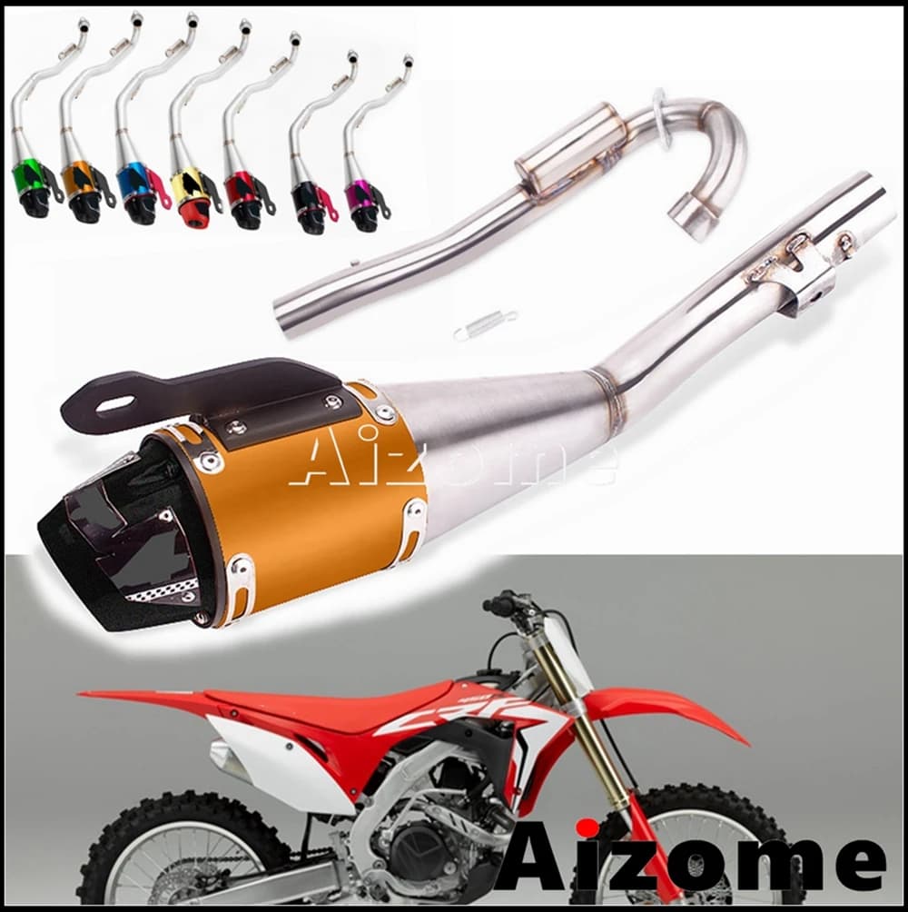 Kit complet de tuyau de silencieux de système d'accès de moto pour Hoda CRF230F CRF-230F 2008-2020 CRF 230 F D343 Bike MX Motocross accessoires