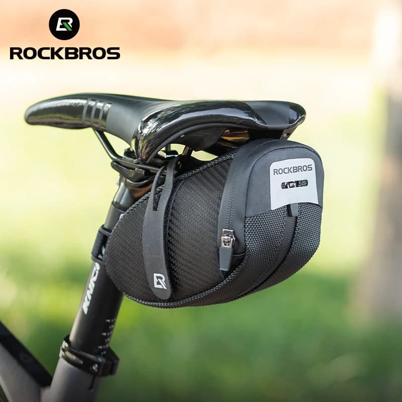 ROCKBROS sac de vélo sac de selle de vélo vtt sac arrière de vélo sac de cyclisme sac arrière de siège arrière de cyclisme sac de selle d'équitation étanche