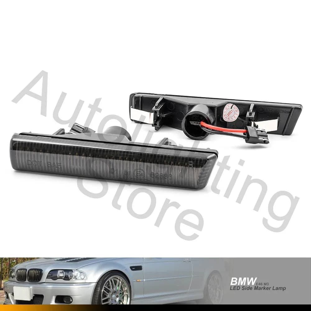 Clignotants latéraux pour BMW E46 M3 coupé/Convertible 95-01 E38, 2 pièces