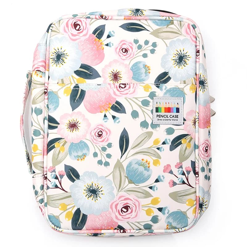Trousse à crayons de grande capacité, sac cosmétique pour crayon de couleur, interconnexion de marqueurs, stylos gel, grands cadeaux, 220 emplacements