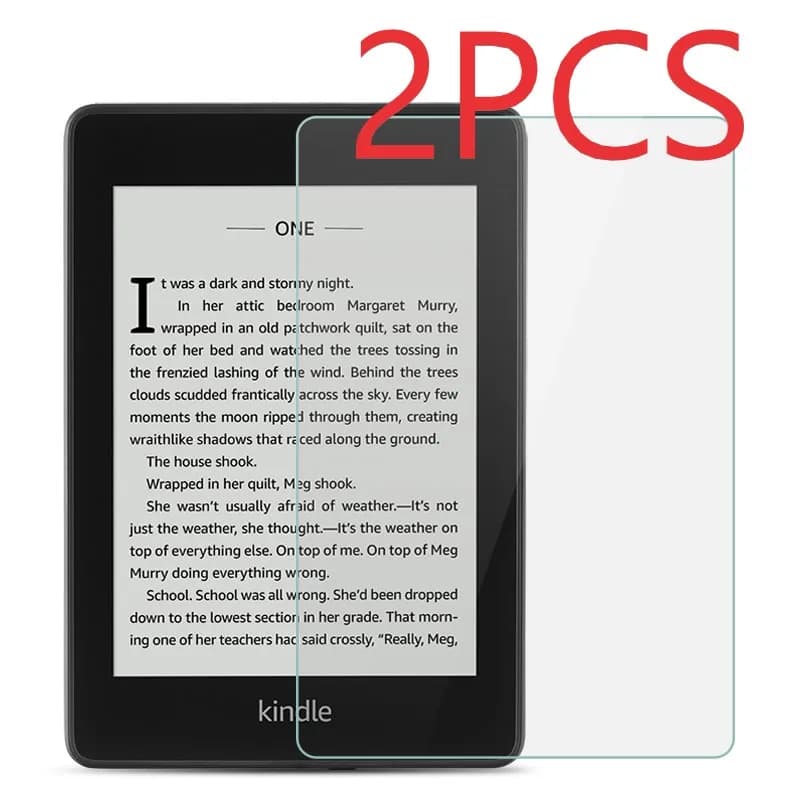 2 pièces verre trempé pour mazon Kindle Paperwhite 6 5 4 2024 PW 1 2 3 Film de protection d'écran pour Oasis 2017 Voyage 6.0