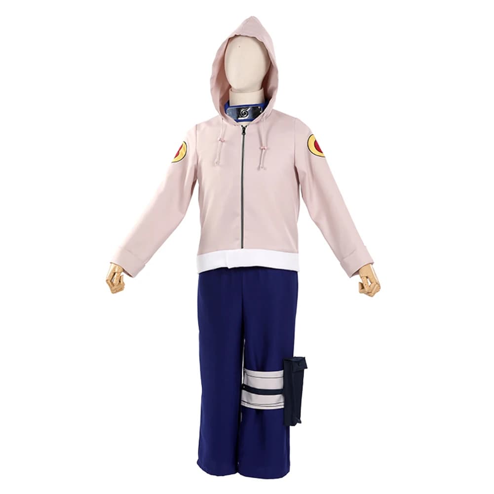 Brdwn NARUTO Cosplay Costume pour femme, Hyuga HinMiNinja imbibé, autorisation officielle de la Chine, Shippuuden