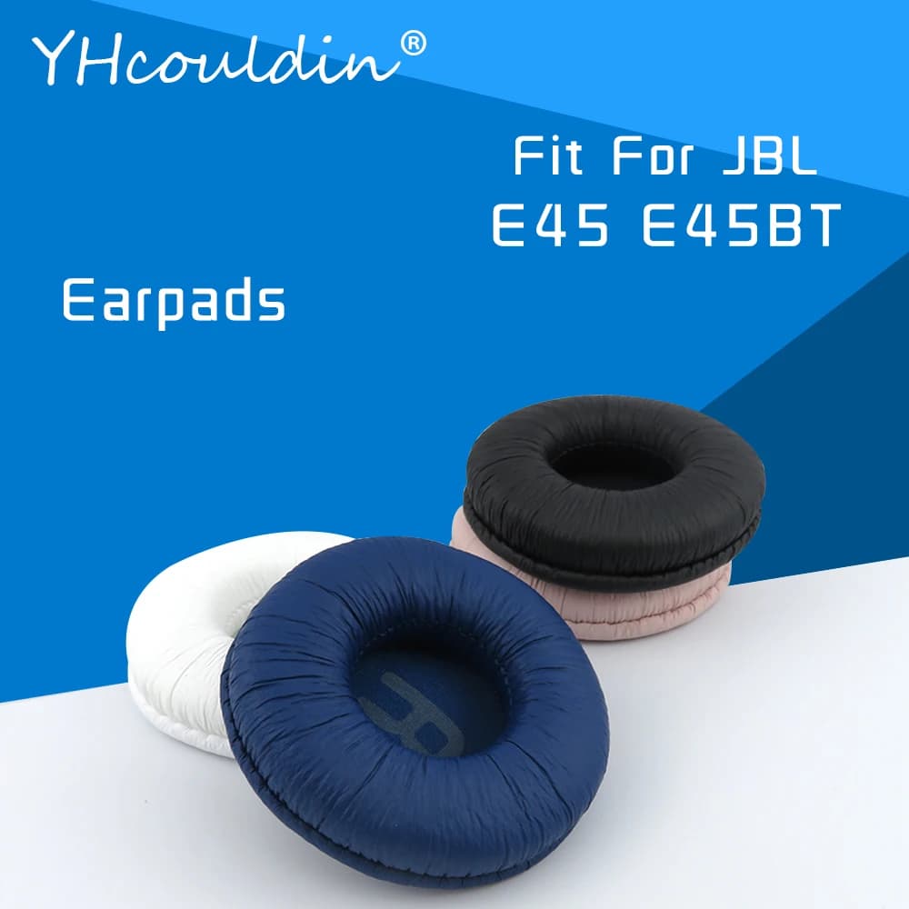 Oreillettes en cuir déformable pour téléphone JBL, accessoires de remplacement, coussins d'oreille, sauna, E45, E45BT
