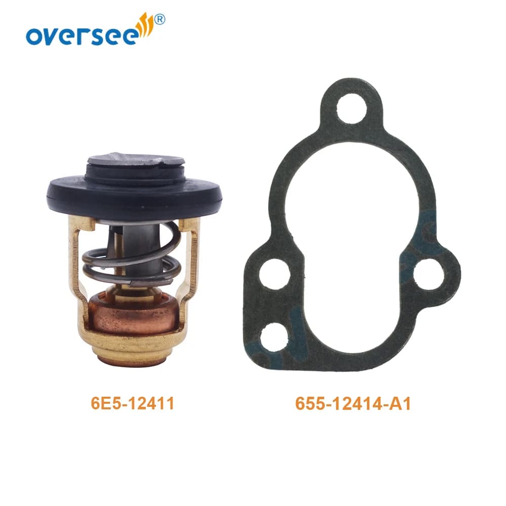 Ensemble de Thermostat à joint 50 degrés, pour Yamaha 2 temps, pour SUZUKI 15HP 25HP 30HP 40HP 220HP
