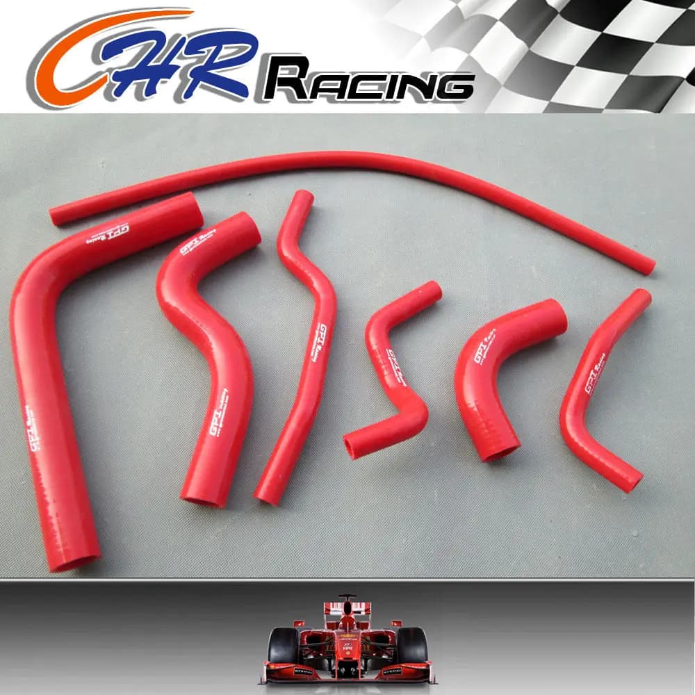 Tuyau chauffant rouge en silicone pour Suzuki Samurai, 1986-1995, 1987, 1988, 1989