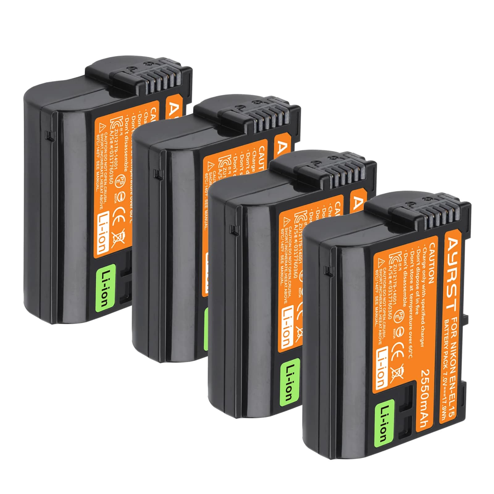 Batterie d'appareil photo EN-EL15C EN-EL15 EN EL15 pour Nikon D500, D600, D610, D750, D7000, D7100, D7200, D800, D850, D810