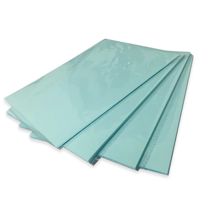 Papier de transfert de glissière d'eau bleu pour imprimante à jet d'encre, transparent, clair, imprimable, toboggan, gobelets, tasses, format A4