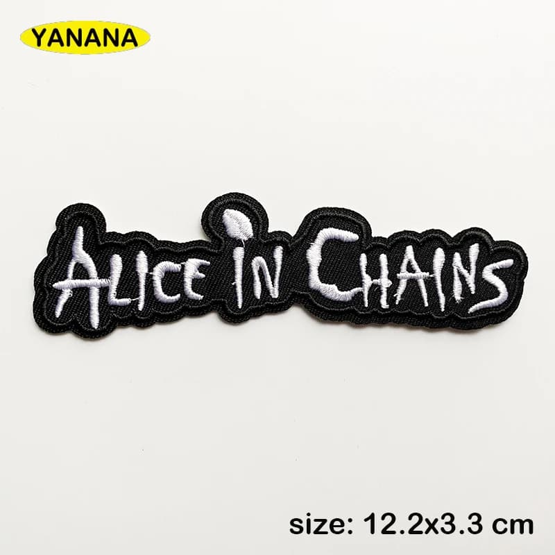 Bande ROCK MUSIC fer sur patchs tissu réparer décorer vêtements vêtements couture décoration Applique Badges métal lourd