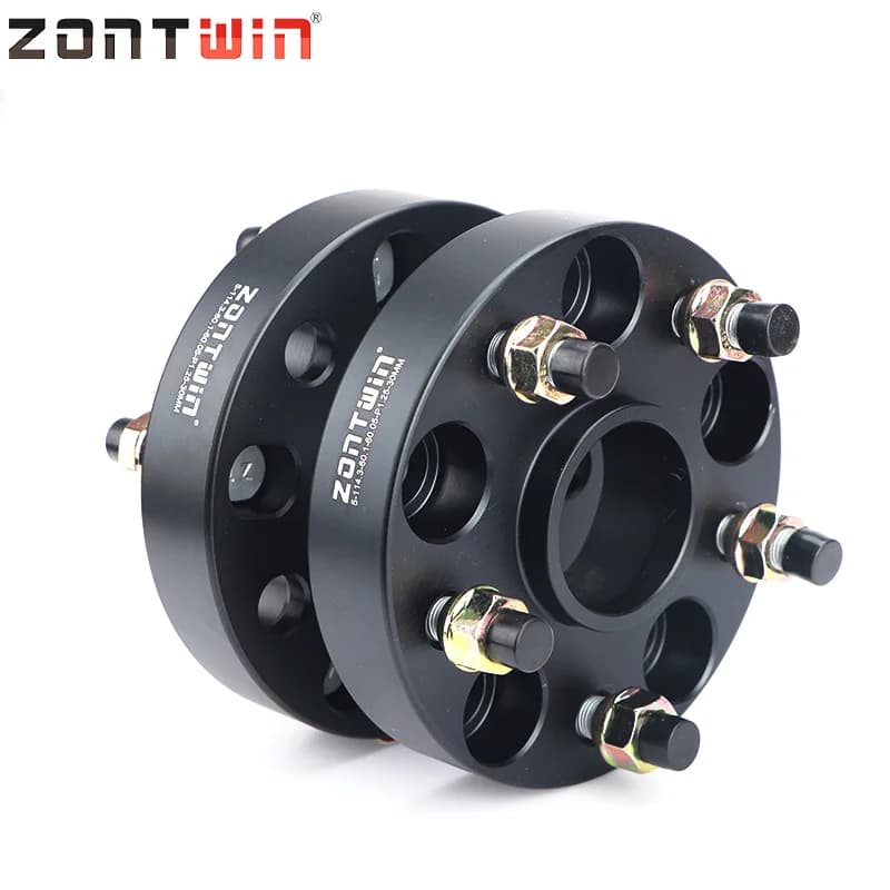 2 Pièces Entretoises de roue personnalisables 15-50mm Adaptateurs de conversion pour PCD 5x100 à 5x112 5x108 5x114.3 5x120 5x130