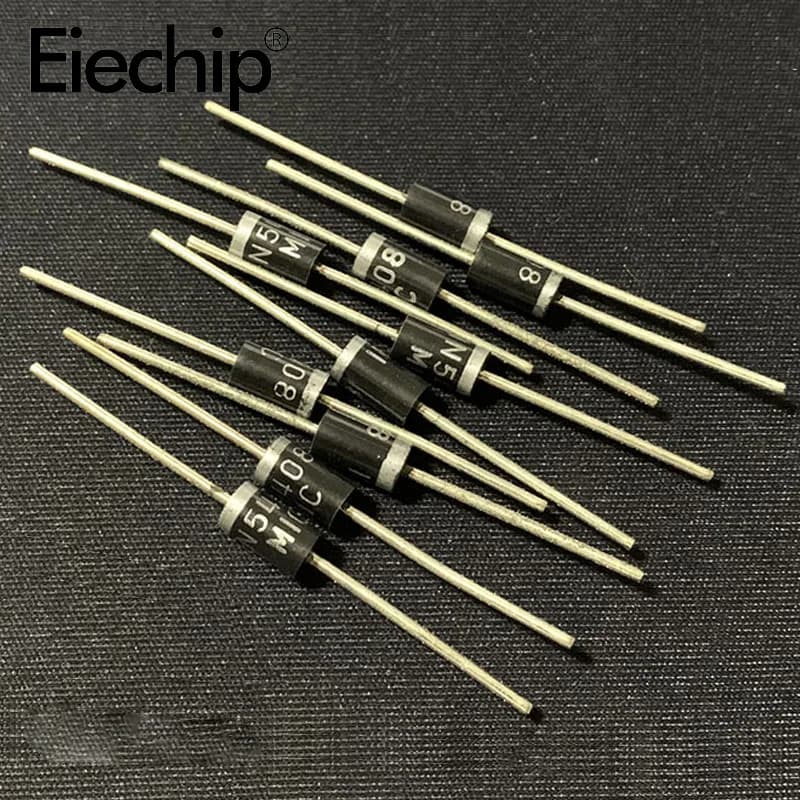 Diode redresseur 1N5408 3A 1000V DO-27 DIP IN5408, 50 pièces/lot