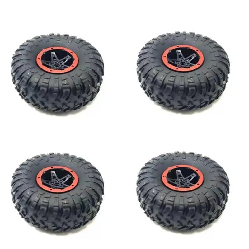 Grands pneus modifiés pour WPL, voiture de camion d'escalade tout-terrain, 4 pièces