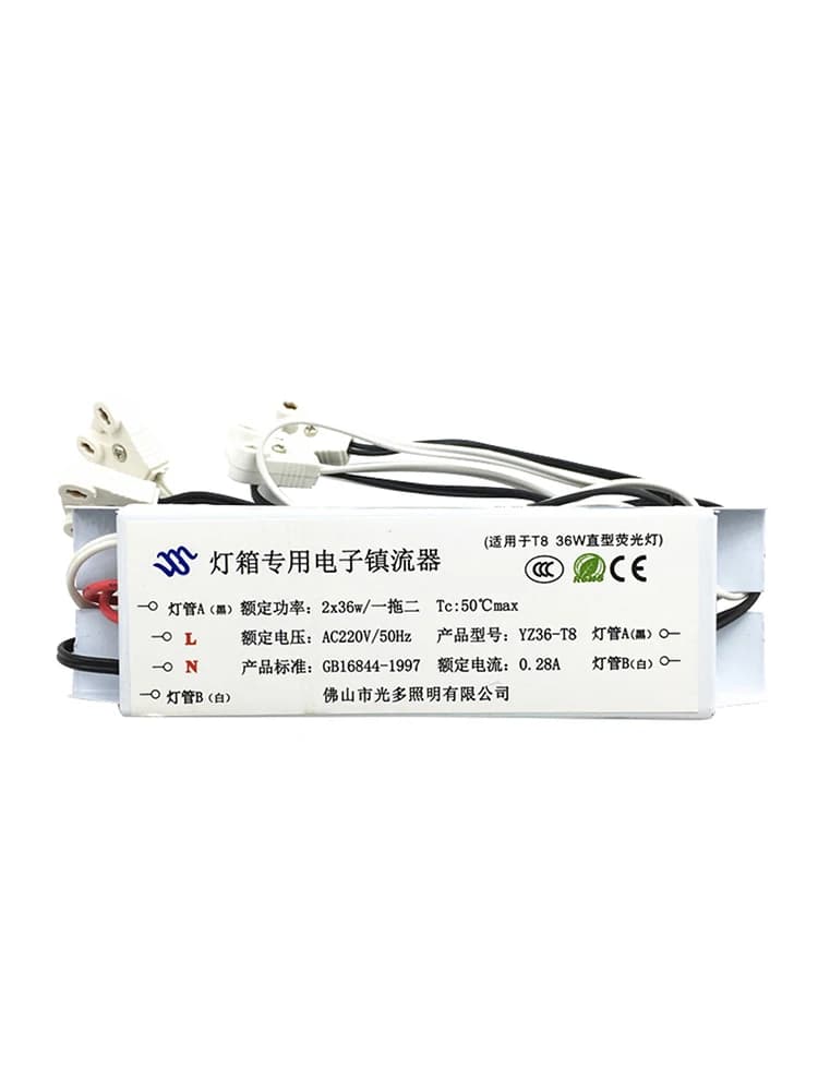 Ballast électronique universel T8 pour lampe au néon, lampes structurels entes, redresseur, 1 sortie, 2 sorties, 20W, 30W, 36W, 40W, 220V, 50Hz
