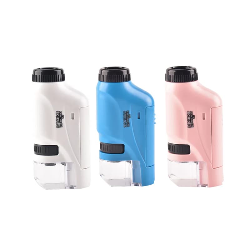 Microscope à main portable pour enfants, jouet éducatif, scientifique