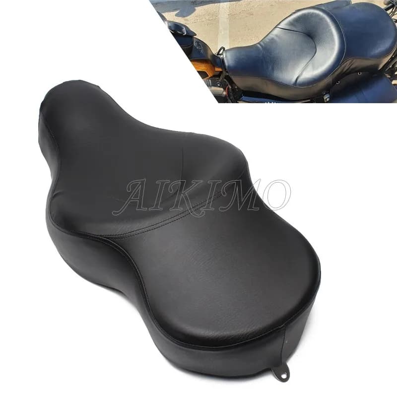 Siège de Passager Avant et Arrière en Cuir pour Harley Sportster XL Iron 883 1200 48