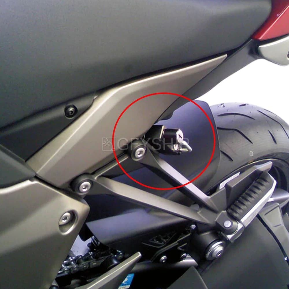Verrouillage De casque De moto, pour Kawasaki Z1000 2010 2011 2012 2013 Ninja 1000 10-2017
