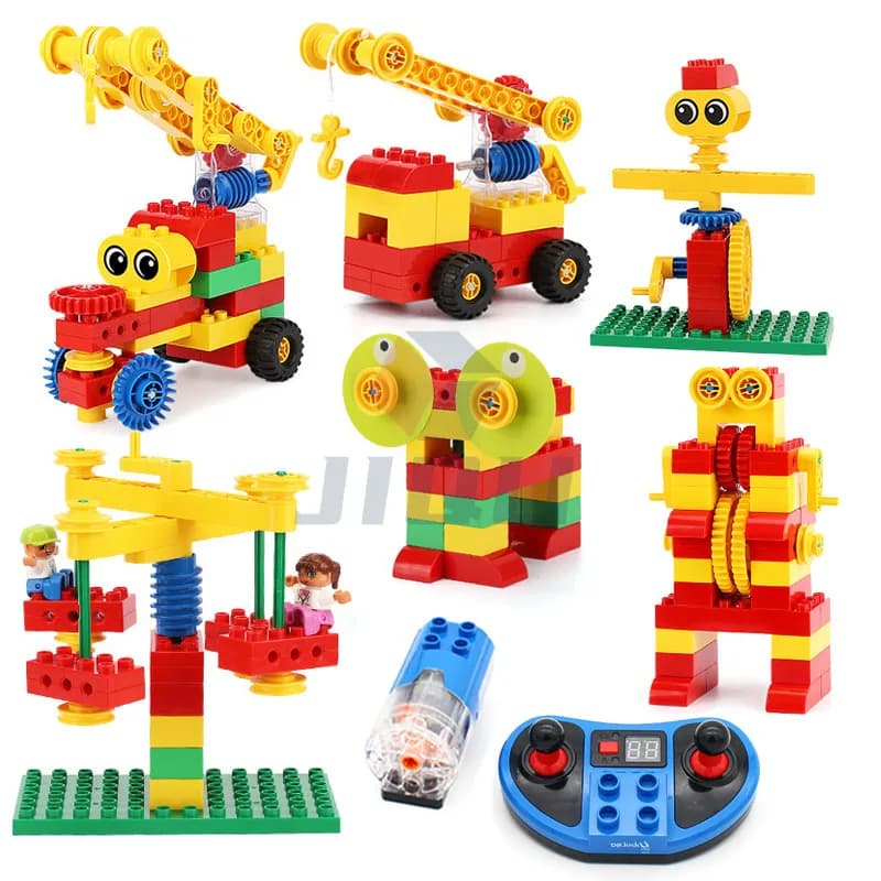 MOC-Ensemble de blocs de construction pour parents, module haut, pièces en vrac, fonction d'alimentation compatible, jouets pour enfants, 9656 dos, apprentissage, grande taille