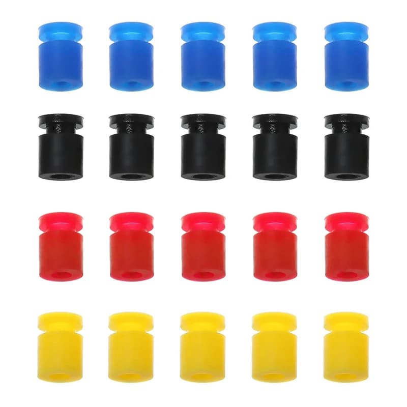 Boule d'amortisseur en caoutchouc M2 M3, 10 pièces, boule d'amortissement des chocs, boule Anti-vibration pour Drone RC FPV F3 F4 F7, pièce de commande de vol