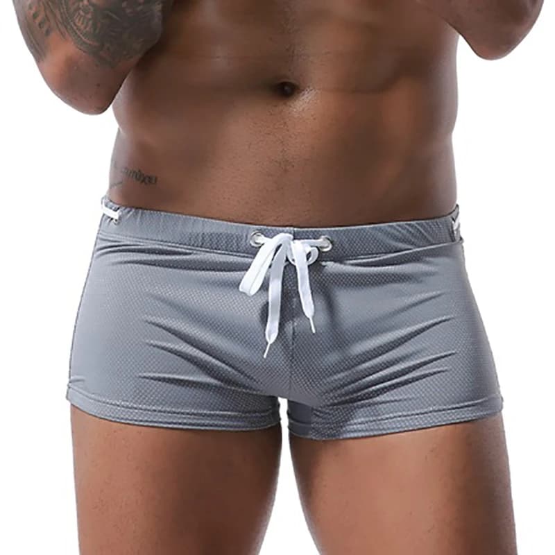 Boxer de sport à séchage rapide pour hommes, shorts de planche, caleçons d'entraînement de fitness, sous-vêtements de plage, culottes de natation, caleçons