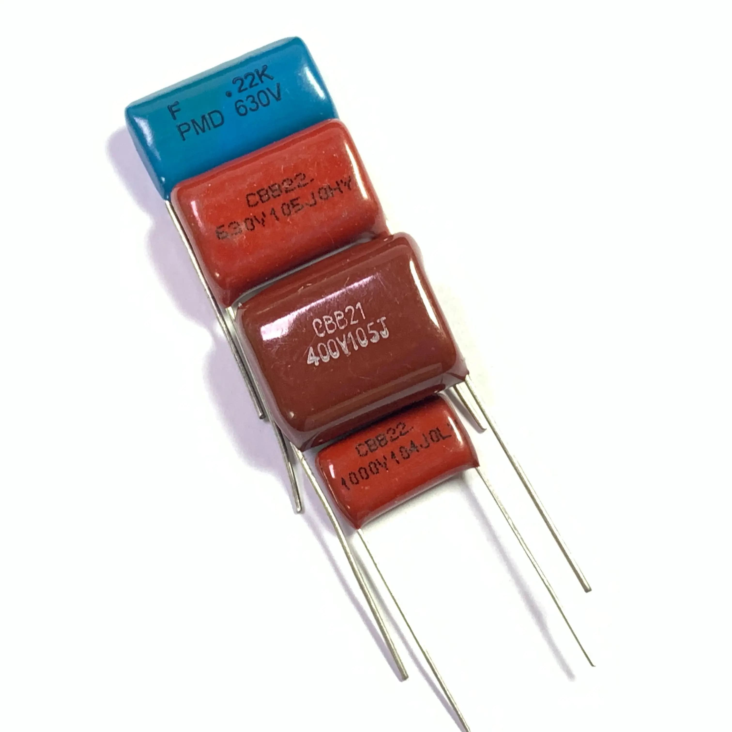 Lot de 12 condensateurs en film polypropylène CBB 250V335J 250V 3.3UF 3300NF 250V, pas 20MM 335J 250V CBB
