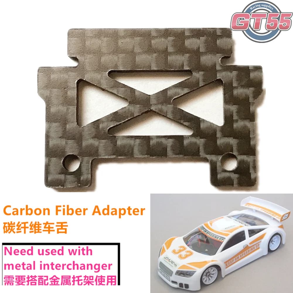 GT55racing JOMUREMA MINIZ JI-GT01 Clip de corps en Fiber de carbone pour Kyosho MINI-Z MR03 MR02 AWD GL atomique SCE001