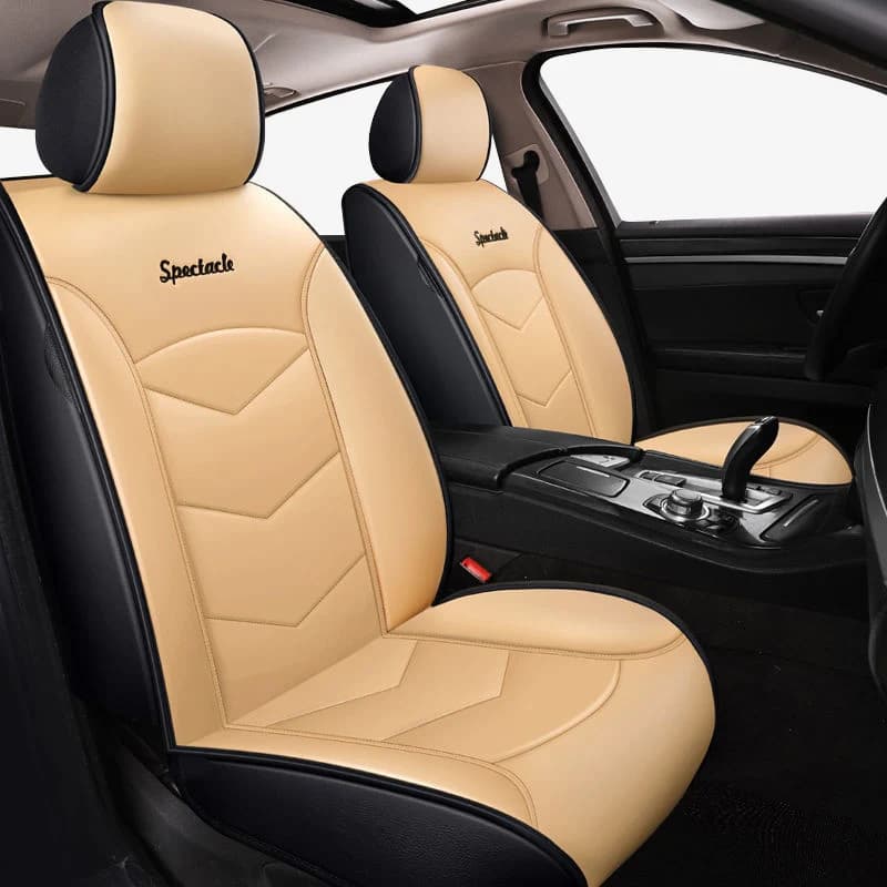 Housses de siège de voiture en cuir de haute qualité, pour Ssangyong Kyron Actyon Sport Rexton président Tivolan C Korando Rodius, accessoires automobiles