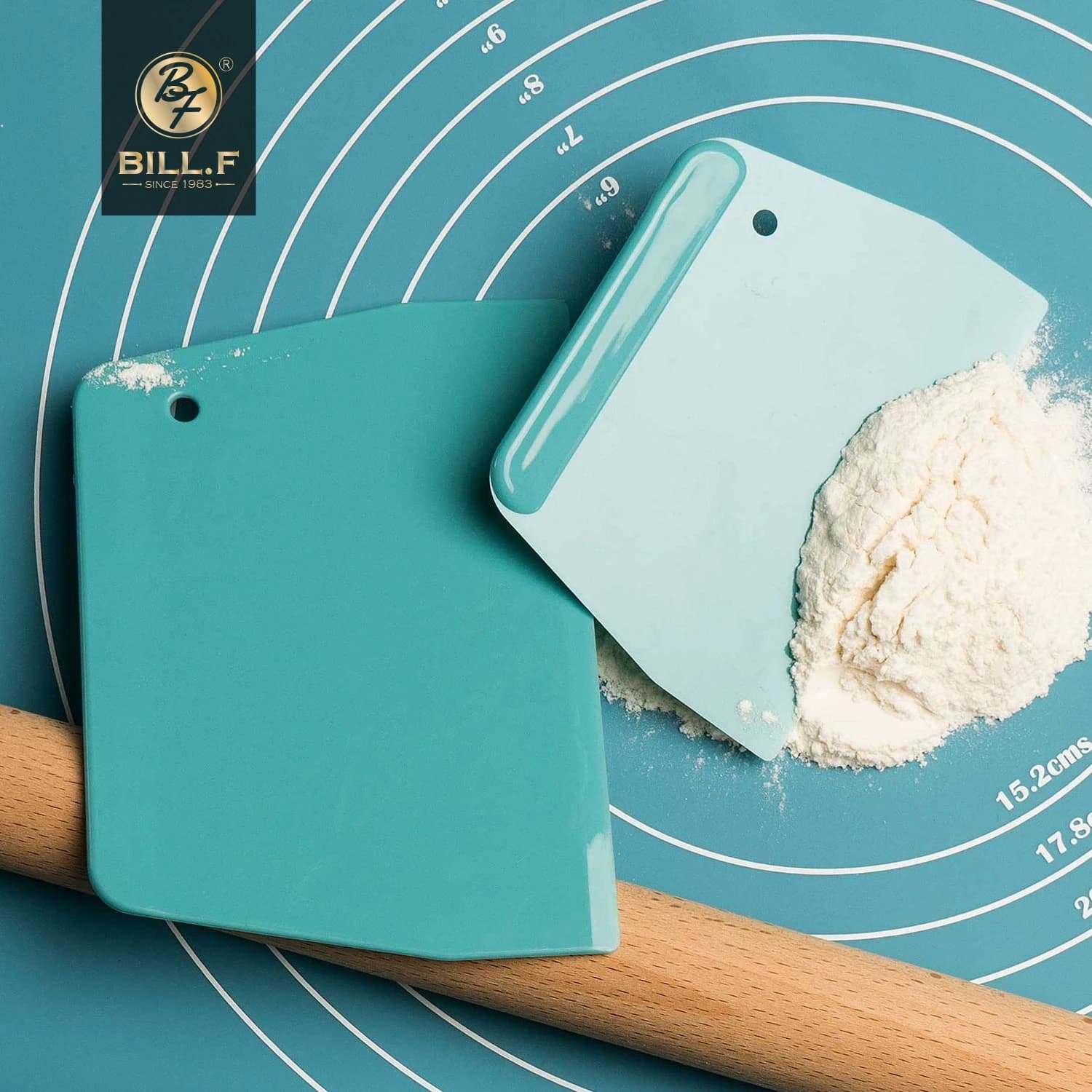 Spatule à gâteau en plastique pour crème, pâte, beurre, grattoir, outils de cuisson pour la cuisson à domicile, outils de coupe, Gadgets de cuisine, 2 pièces
