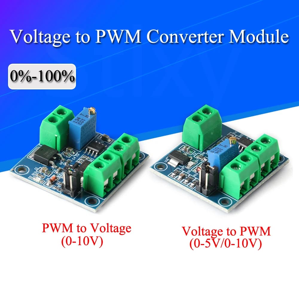 Module de convertisseur de tension à PWM 0%-100% à 0-5V 0-10V, Module de puissance réglable