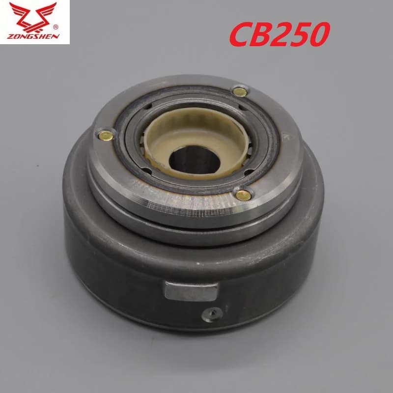 Loncin – cylindre magnétique de moteur de 250cc zongshen cb250, pour pit bike, atv, quad, rouleau de magnéto, kayo bse, lc166fmm