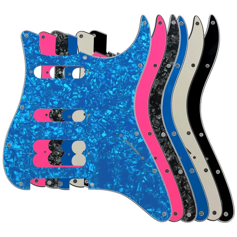 Feima 514 garde sans trou de commande pour Fender Strat First, Humbucker Standard ST HSS JEAccessrespiration